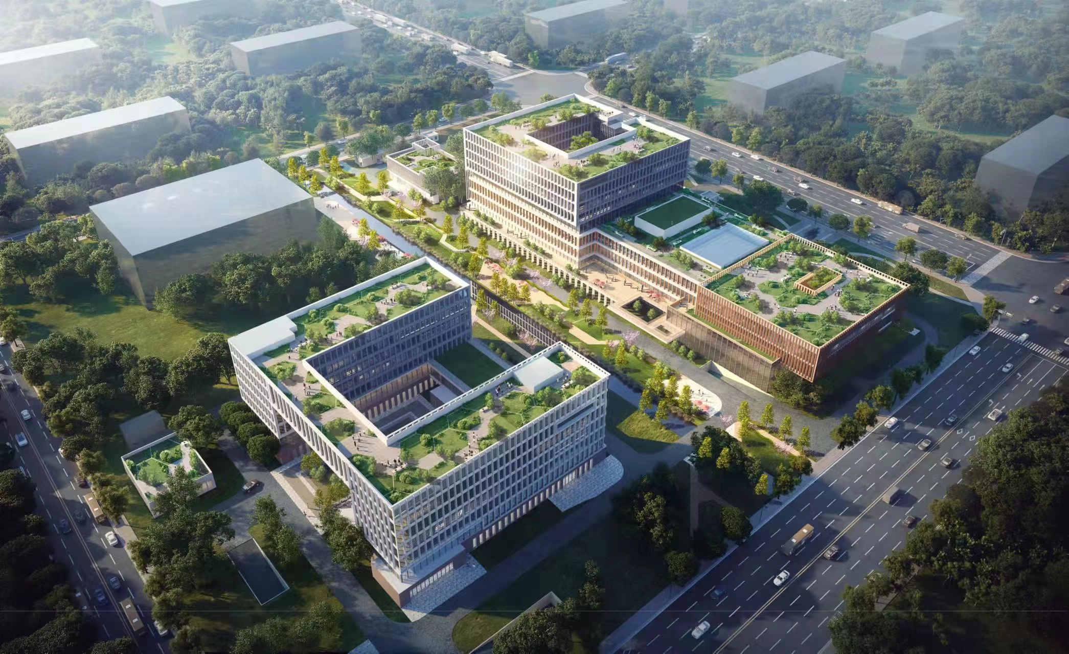 蕭山區區長姜永柱一行視察調研公司承建的區第二人民醫院遷建工程